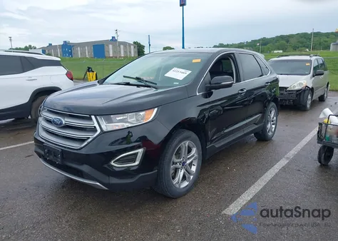 2018 Ford Edge Titanium z USA, uszkodzony, nr VIN 2FMPK4K94JBB43282